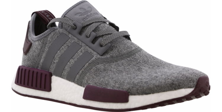 adidas nmd burgundy grey